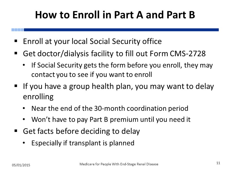 module 6 medicare for people with end stage renal disease 2015 2728 form