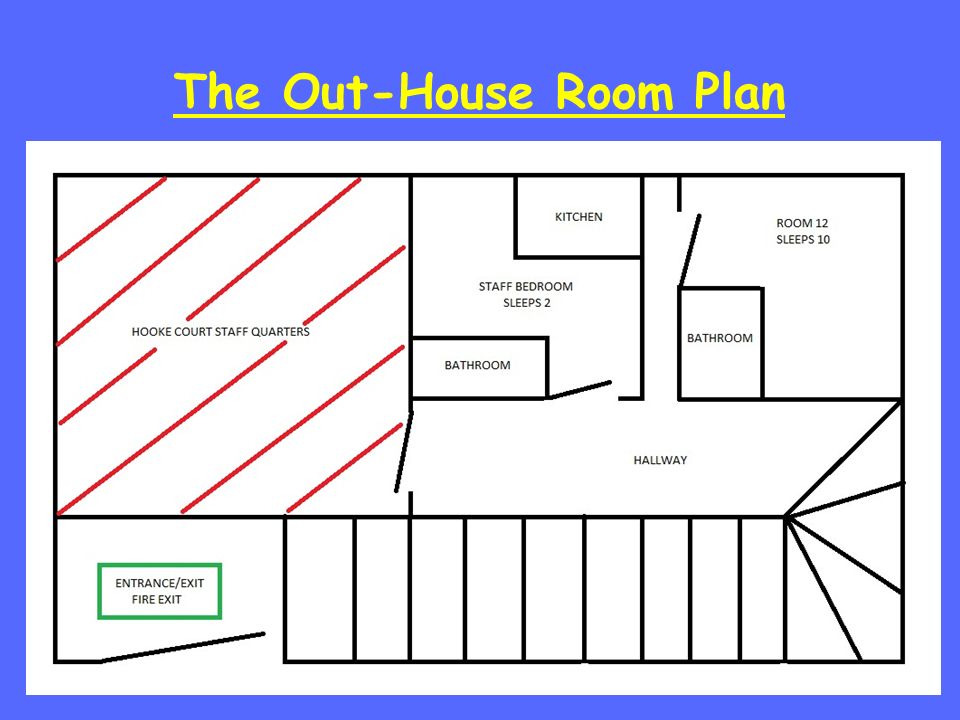 The Out-House Room Plan