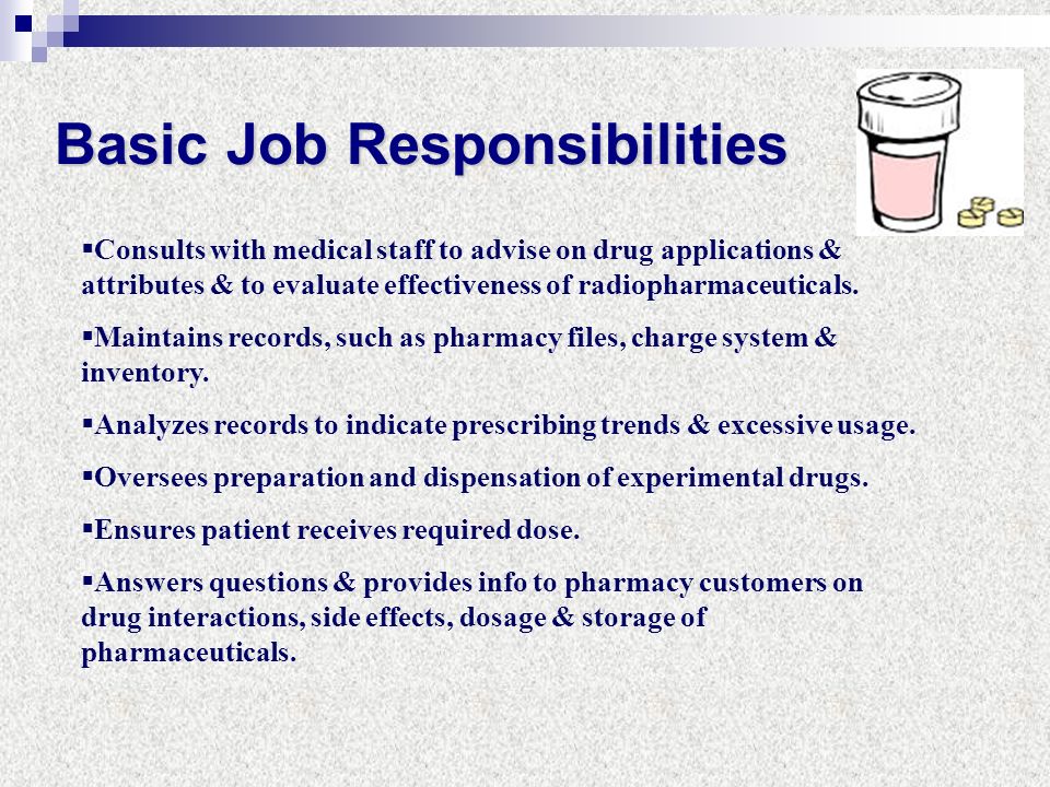 job responsibilities