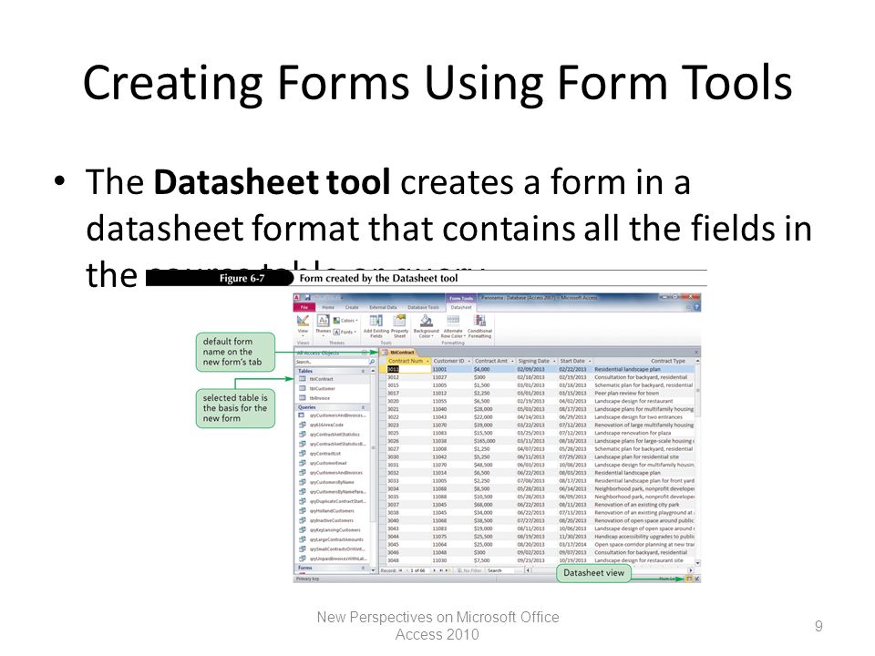 using form tools and creating custom forms microsoft access ppt download microsoft office form
