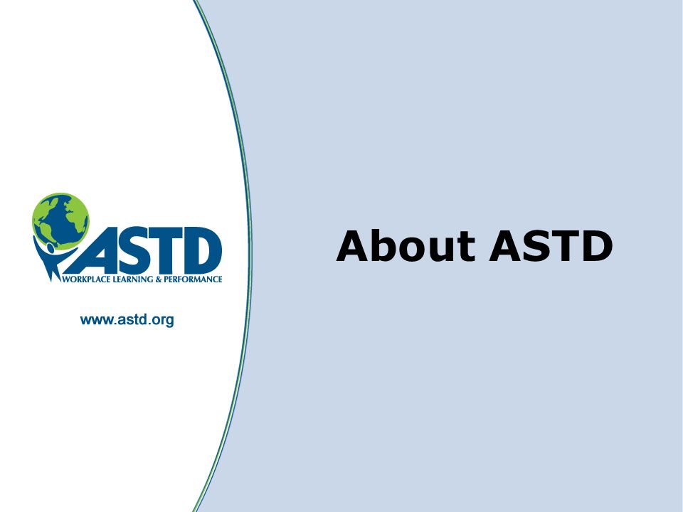 1 About ASTD