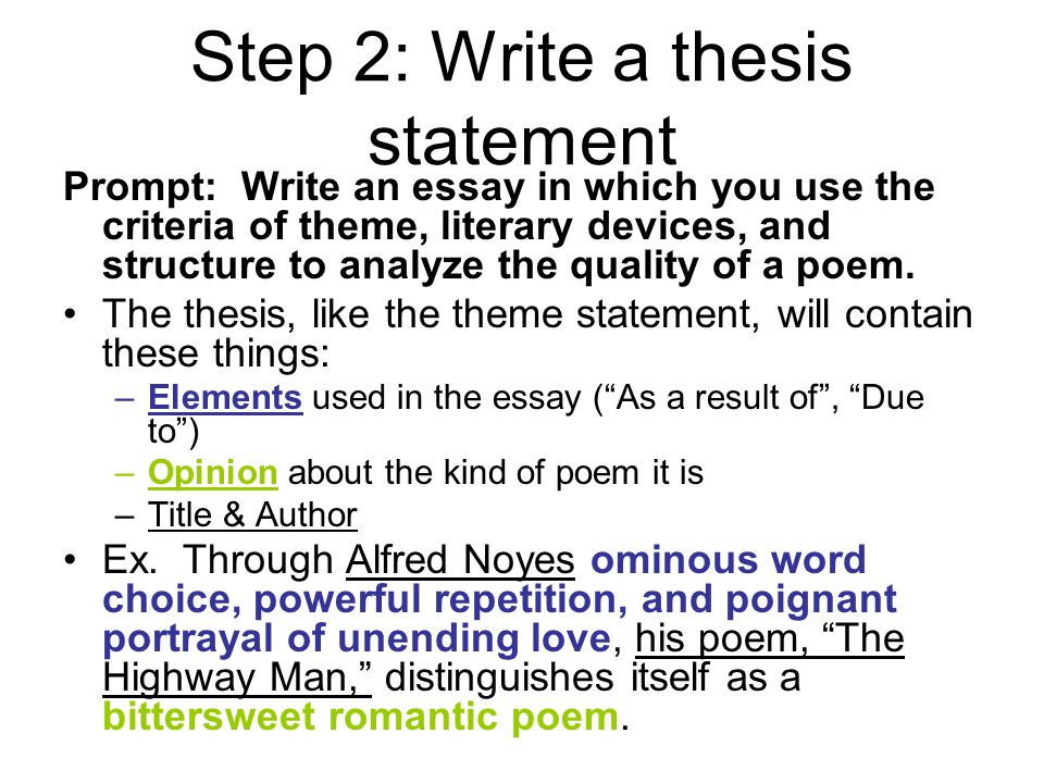 Literary analysis essay example theme