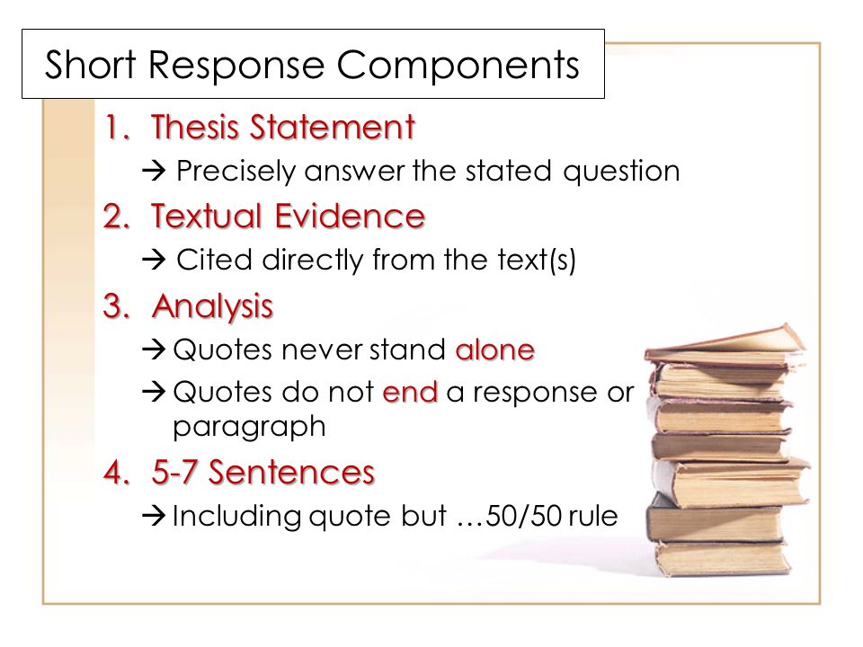 Components Of Thesis Dissertation