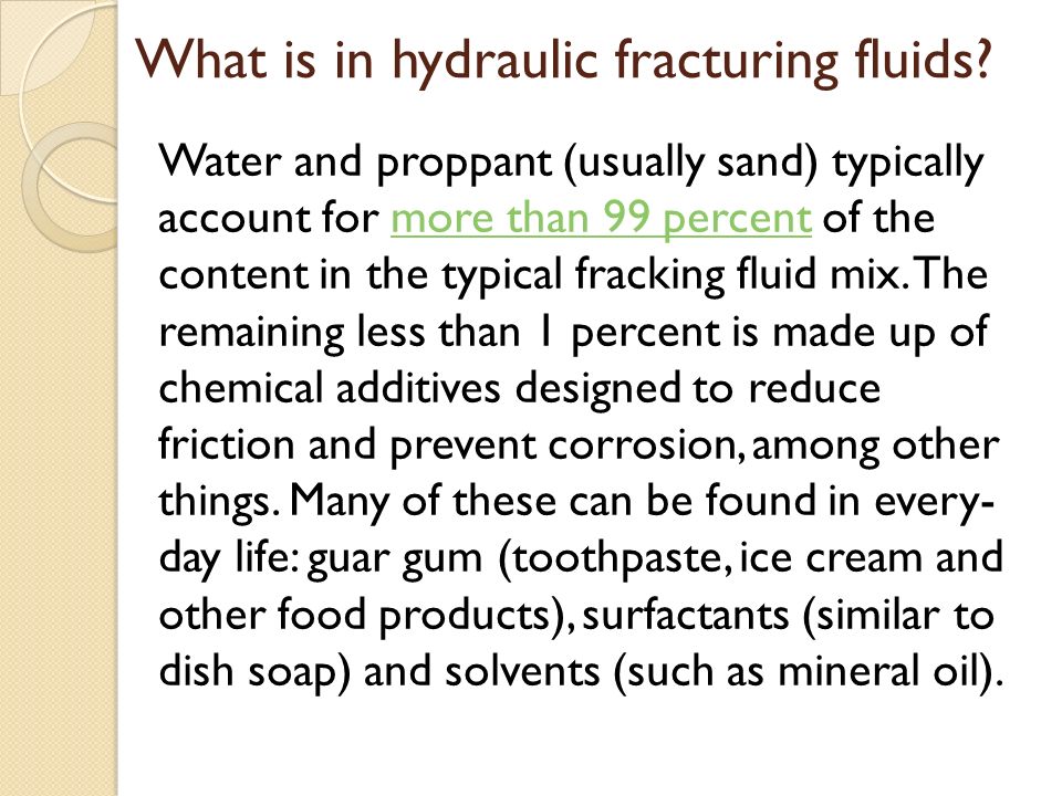 hydraulic fracturing is a health risk The development of hydraulic fracturing (“fracking”) is considered the biggest change to the global energy production system in the last half-century however, several communities have banned fracking because of unresolved concerns about the impact of this process on human health to evaluate the potential health impacts of fracking. hydraulic fracturing is a health risk The development of hydraulic fracturing (“fracking”) is considered the biggest change to the global energy production system in the last half-century however, several communities have banned fracking because of unresolved concerns about the impact of this process on human health to evaluate the potential health impacts of fracking.