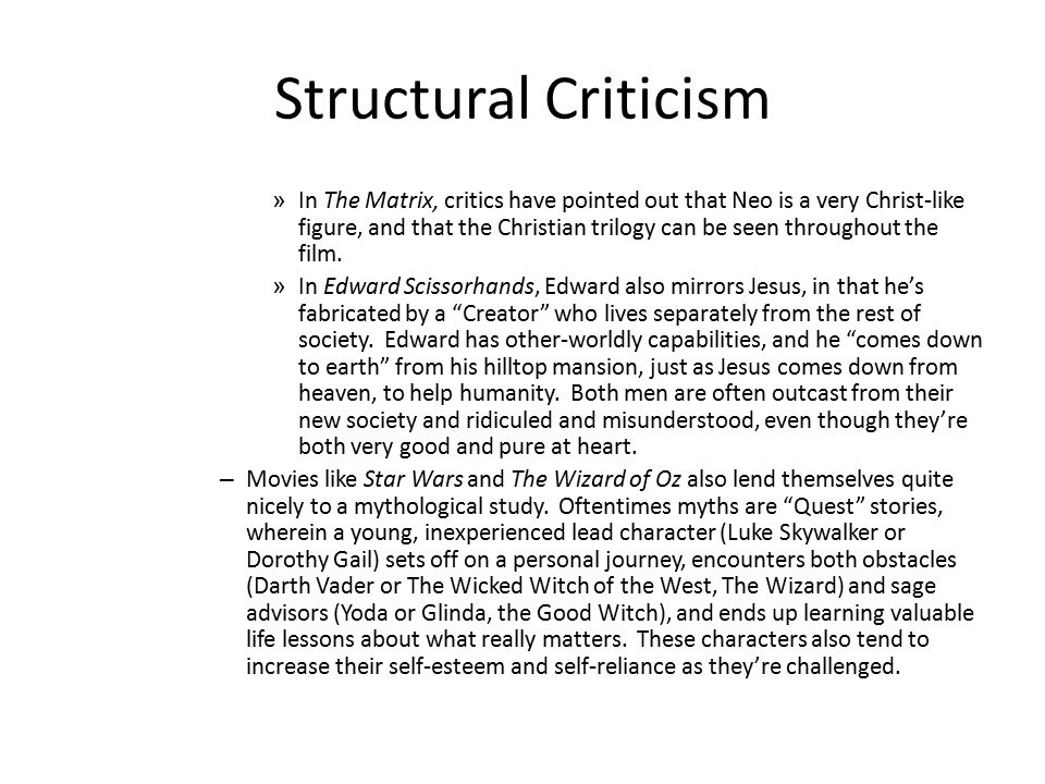structural criticism