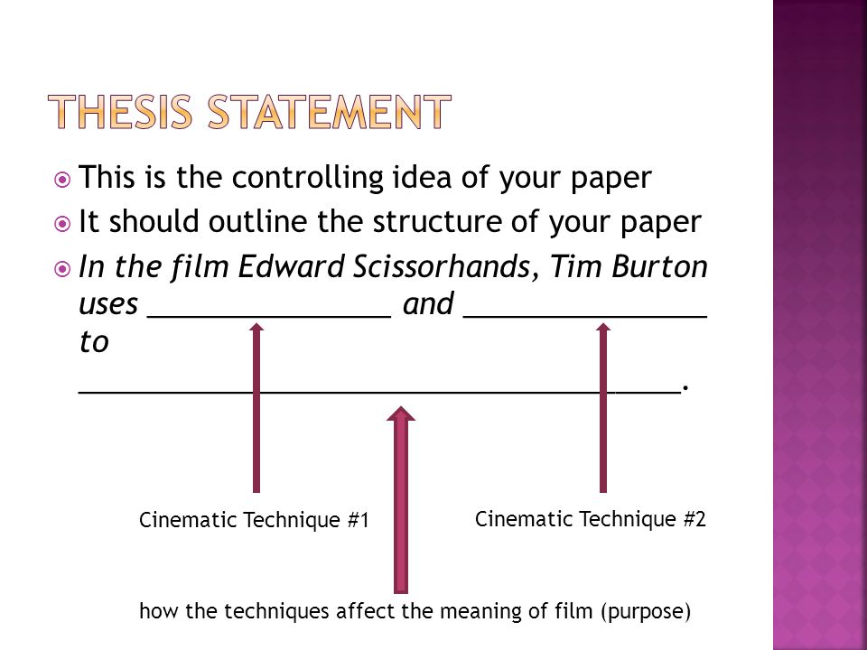 Thesis Statement Of The Problem Example