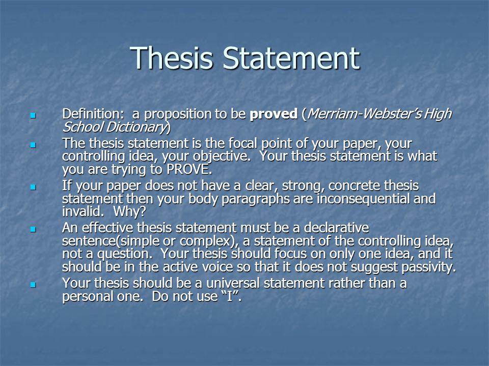 definition thesis Definition of thesis noun in oxford advanced learner's dictionary meaning, pronunciation, picture, example sentences, grammar, usage notes, synonyms and more. definition thesis Definition of thesis noun in oxford advanced learner's dictionary meaning, pronunciation, picture, example sentences, grammar, usage notes, synonyms and more.