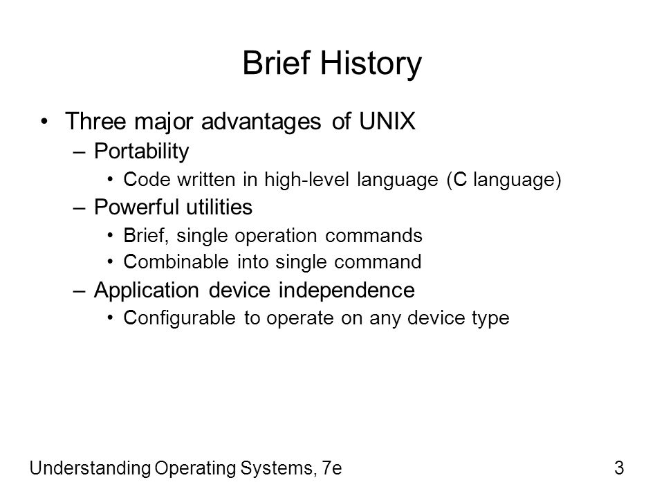 a brief history of unix as a substitute to the xenix operating system a brief history of unix as a substitute to the xenix operating system