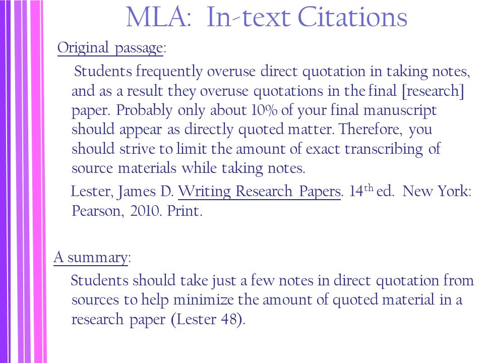 citing in text research papers citing in text research papers
