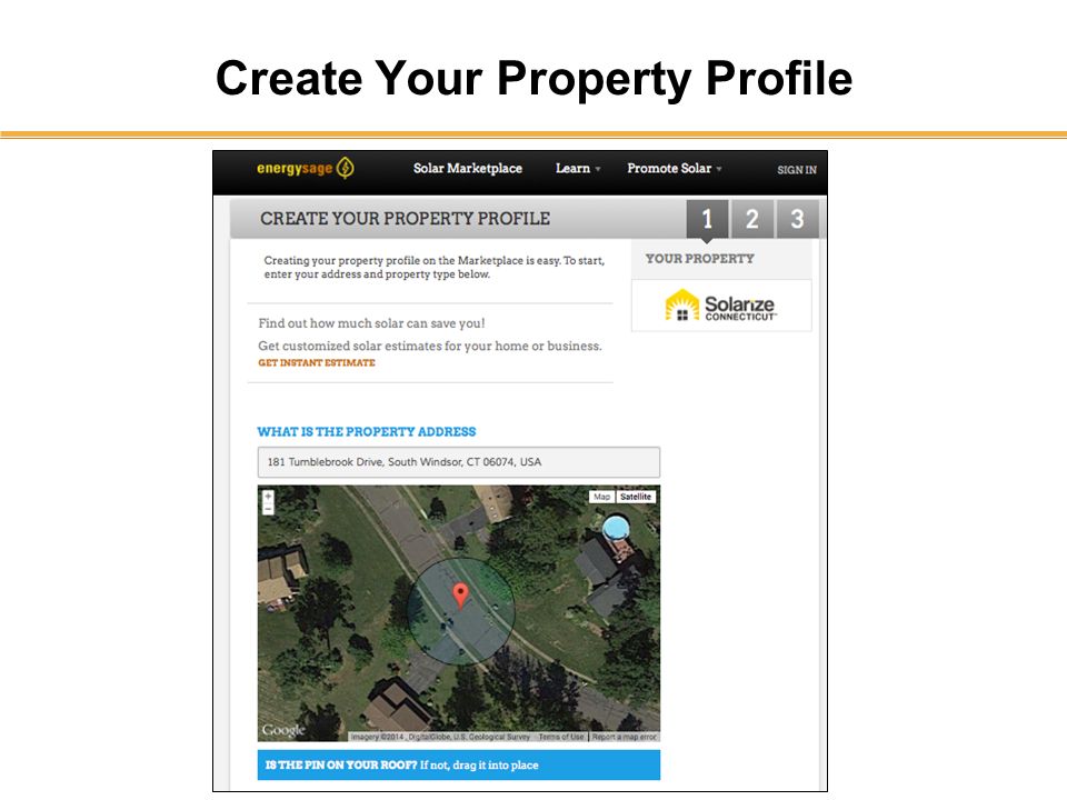 Create Your Property Profile