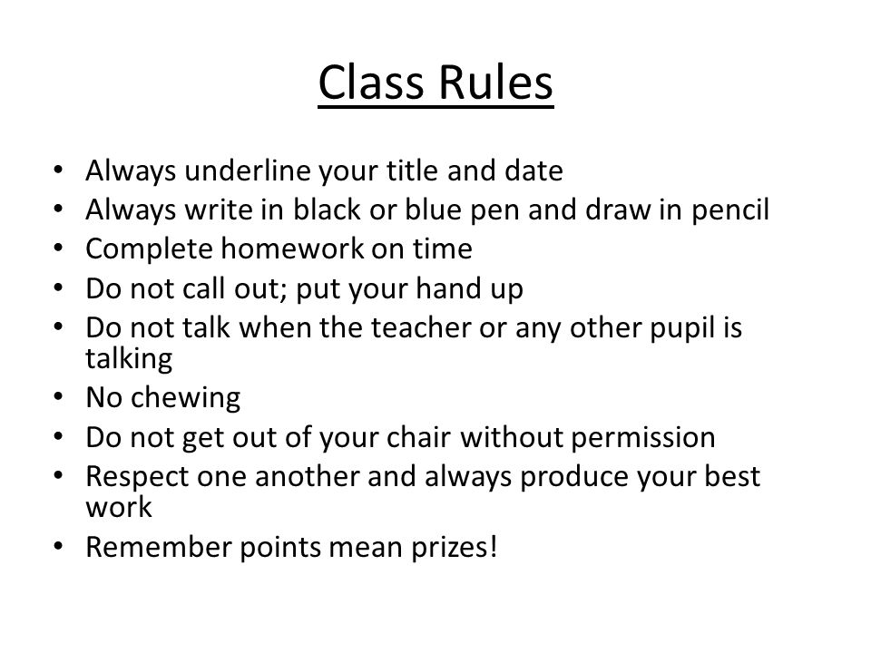 classrules五句,classrules class rules always