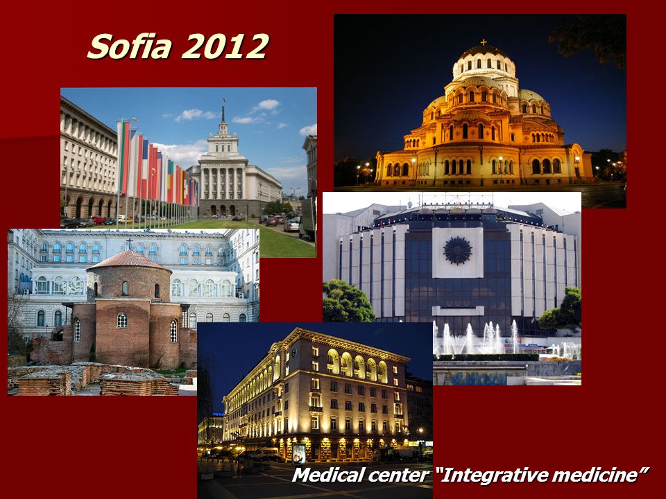 Sofia 2012 Medical center Integrative medicine