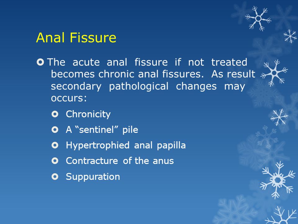 Treatment for anal fb — pic 1