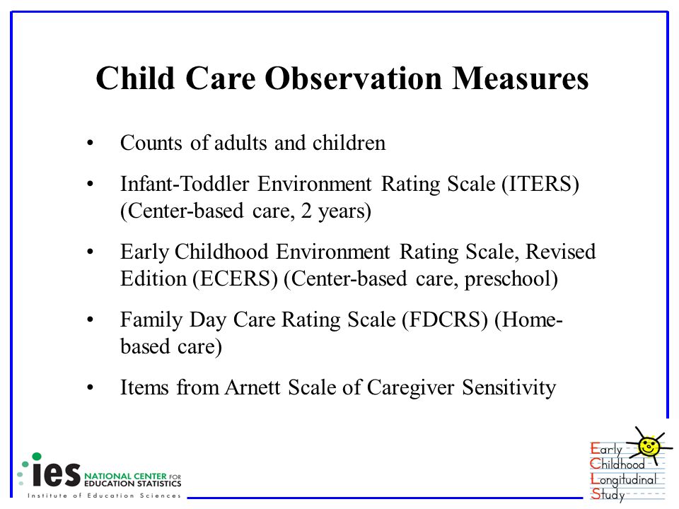 studying an early childhood environment for studying an early childhood environment for