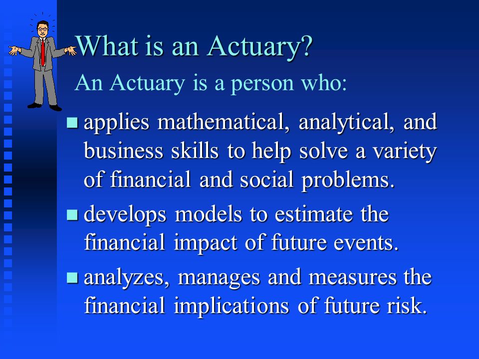 what is actuary