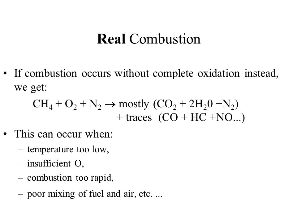 Er 100 Energy Toolkit I Combustion Dan Kammen September 2 Ppt 17 Combustion Stoichiometry