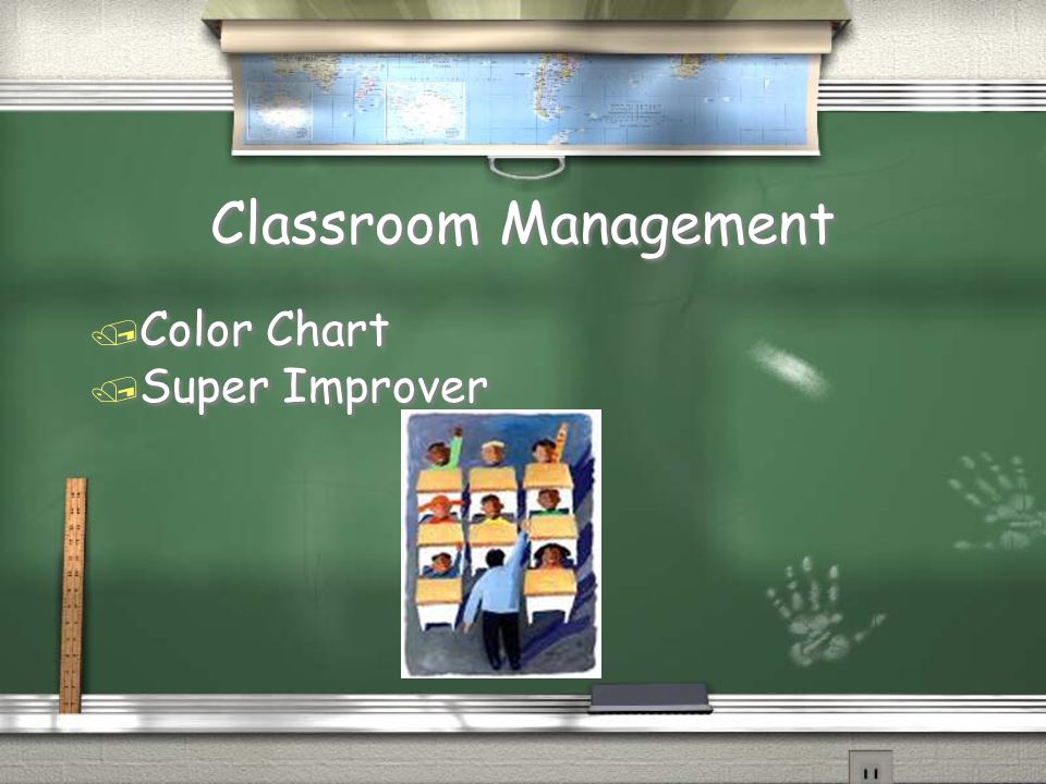 Classroom Management / Color Chart / Super Improver / Color Chart / Super Improver