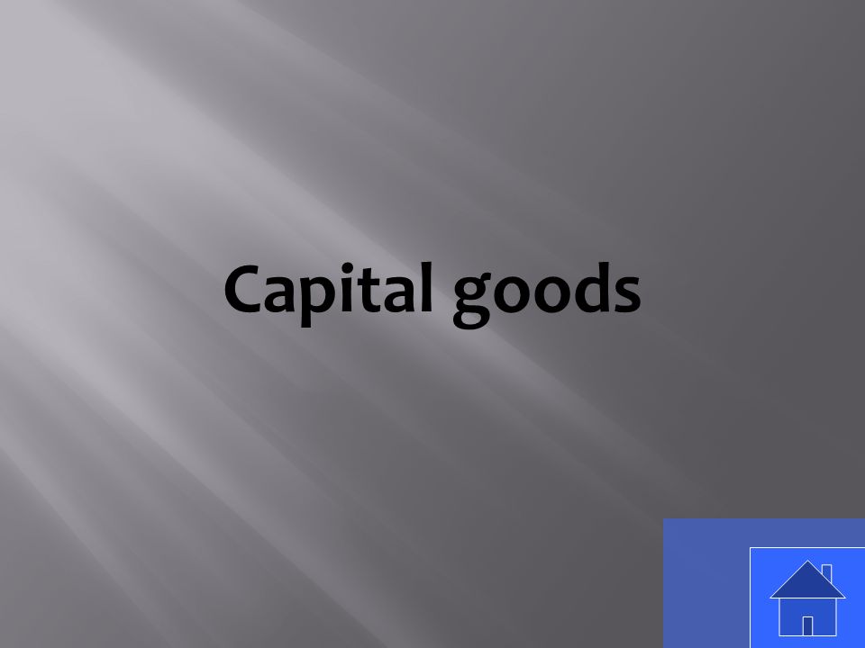Capital goods