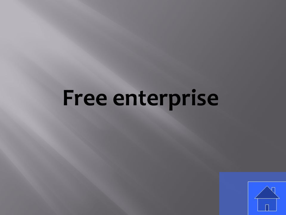 Free enterprise