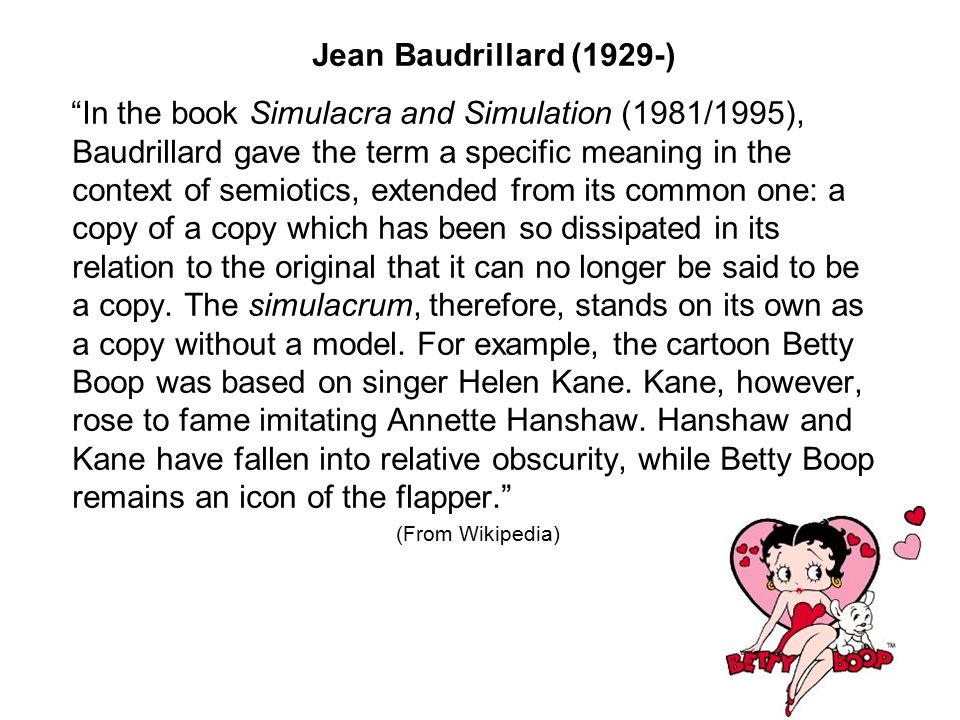 baudrillard essay Jean baudrillard, selected writings - server. baudrillard essay Jean baudrillard, selected writings - server.