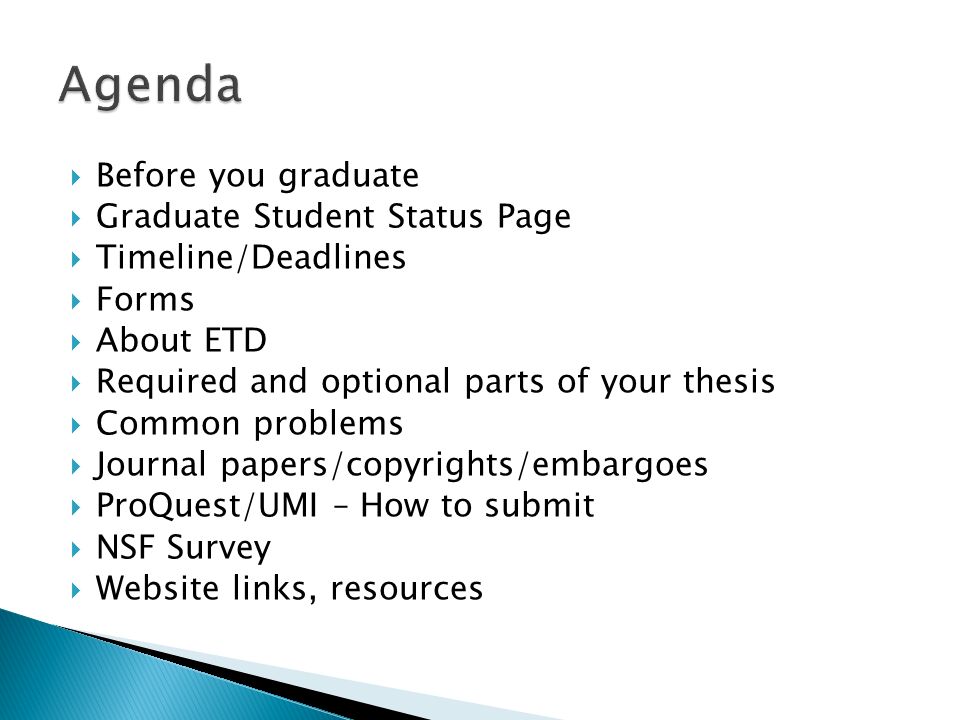 Phd Dissertation Timeline