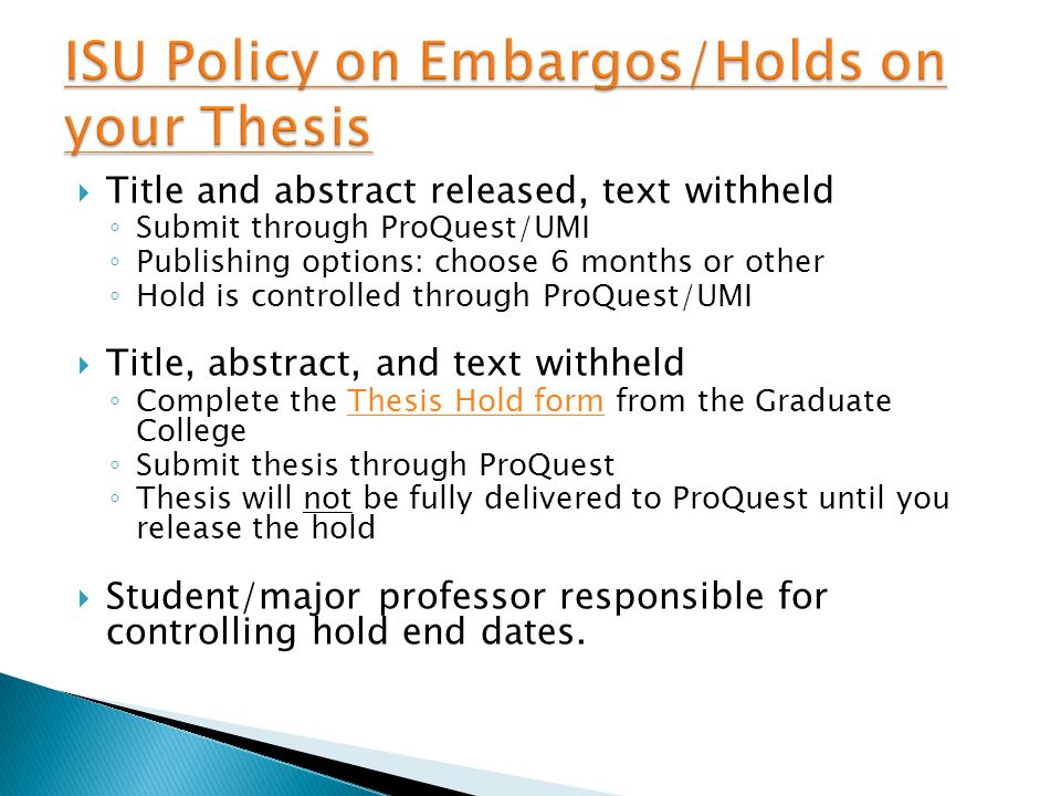 Thesis Dissertation Search