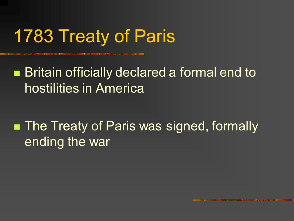 1778 Support from France The French king signed an alliance with the Americans