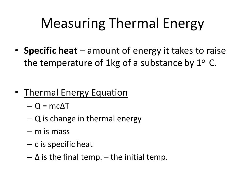 Heat Energy Equation Talkchannels Thermal Energy Equation Talkchannels
