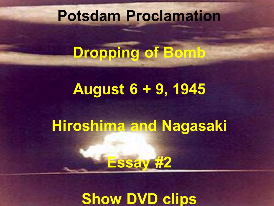 a perfect speech about wars should be banned and war of hiroshima and nagasaki This year marks 70 years since the end of world war two a conflict that ended with the use of the most destructive weapons ever invented – the atomic bombs, dropped on hiroshima and nagasaki. a perfect speech about wars should be banned and war of hiroshima and nagasaki This year marks 70 years since the end of world war two a conflict that ended with the use of the most destructive weapons ever invented – the atomic bombs, dropped on hiroshima and nagasaki.