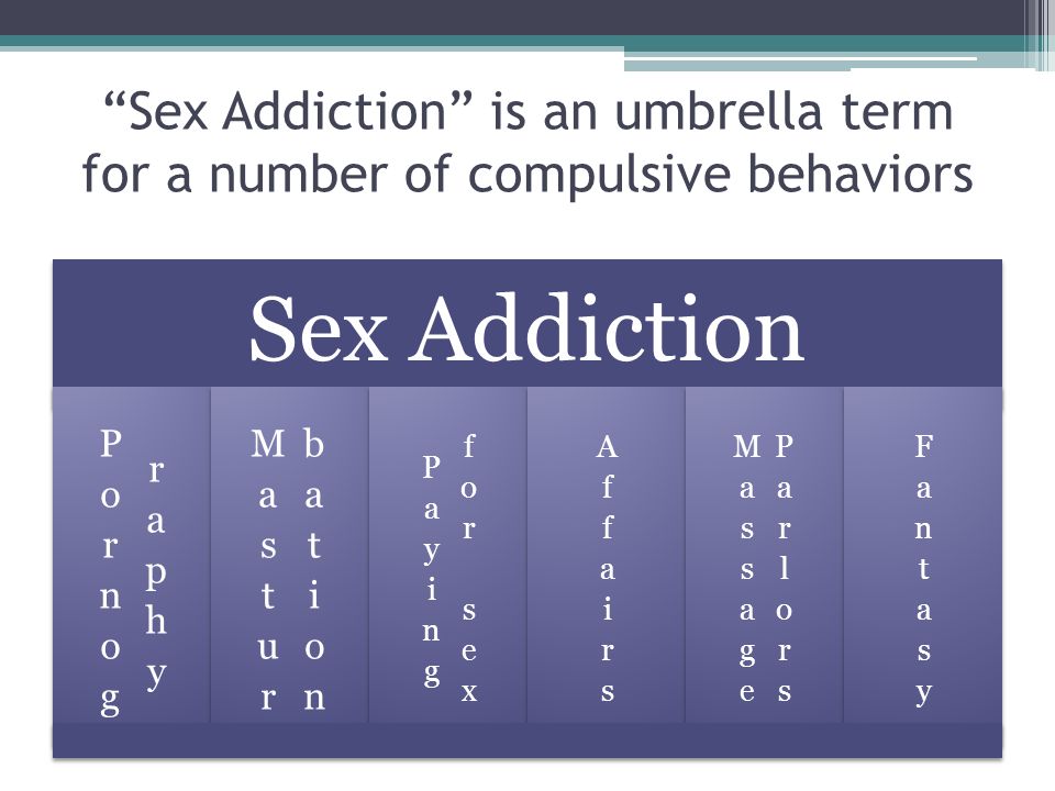 term sex addiction