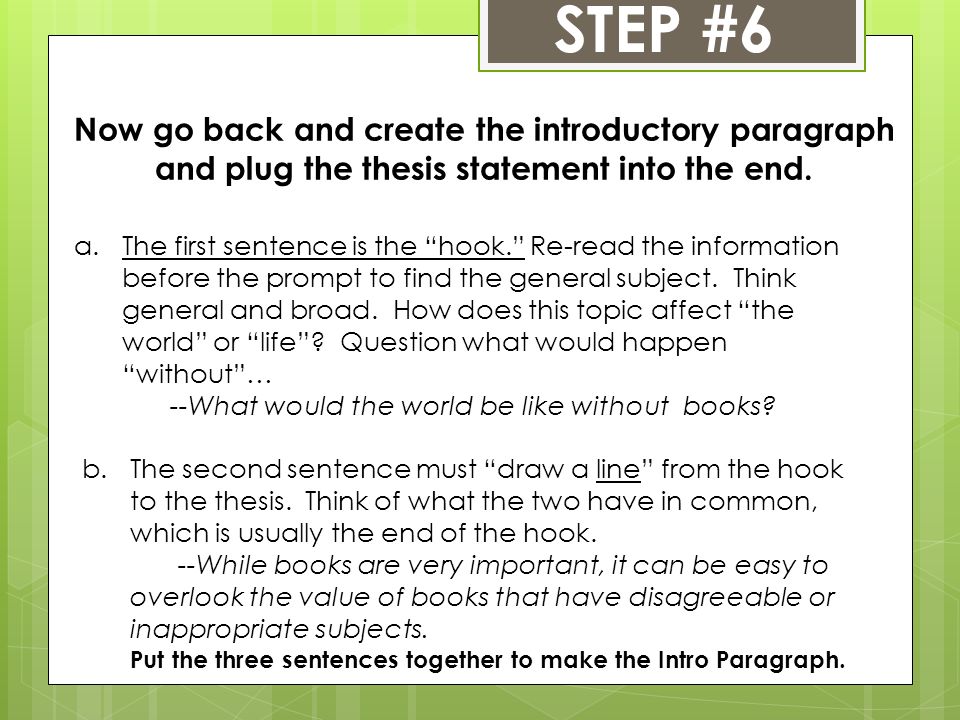 Introductory paragraph examples for persuasive essays
