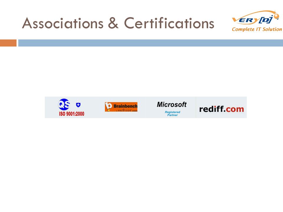 Associations & Certifications