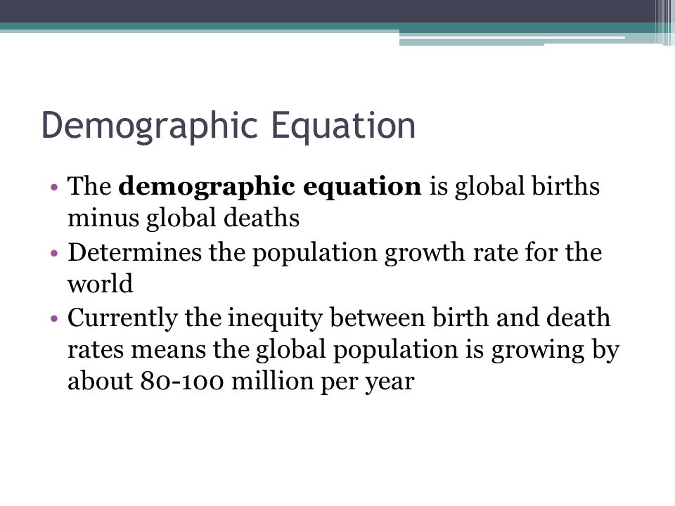 Potion Part 2 Overpotion Is Defined As The 7 Demographic Equation
