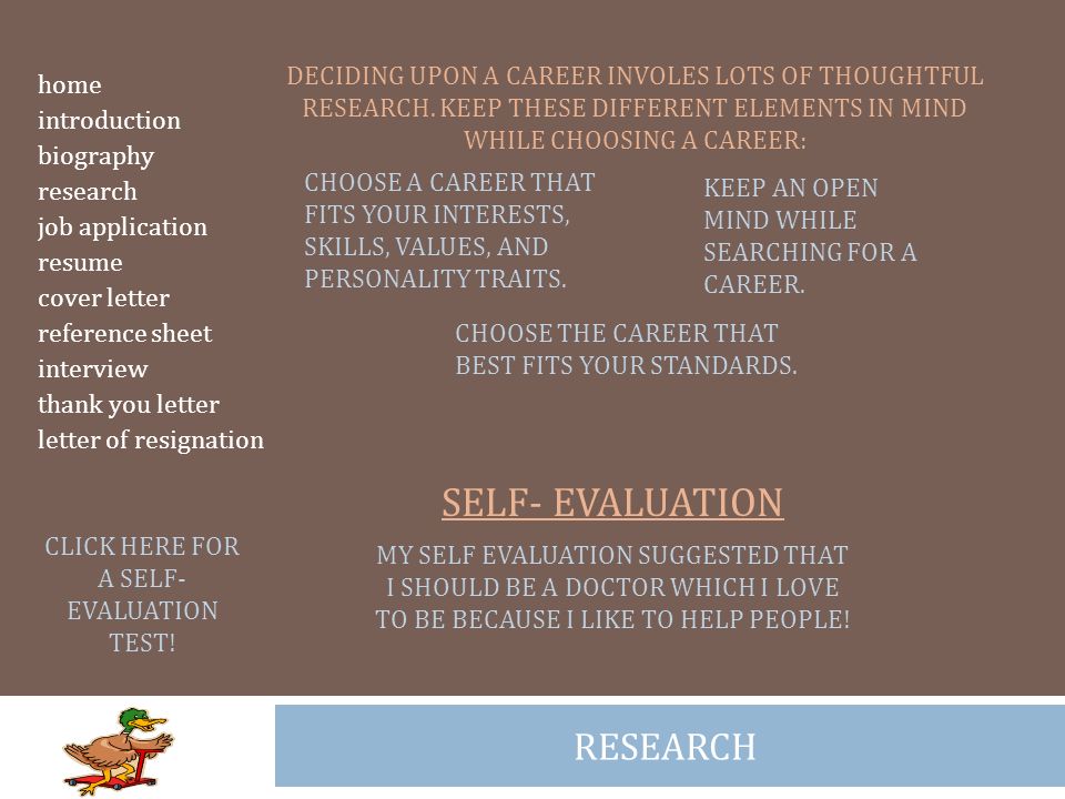 choosing job references