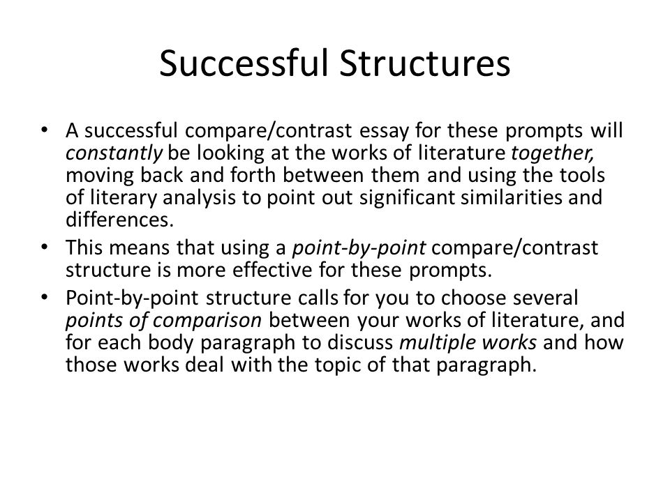 Compare And Contrast Poems Essay