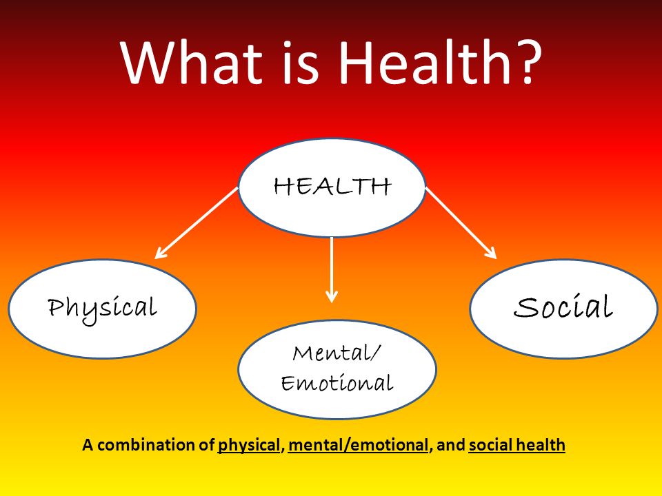 physical mental and emotional health