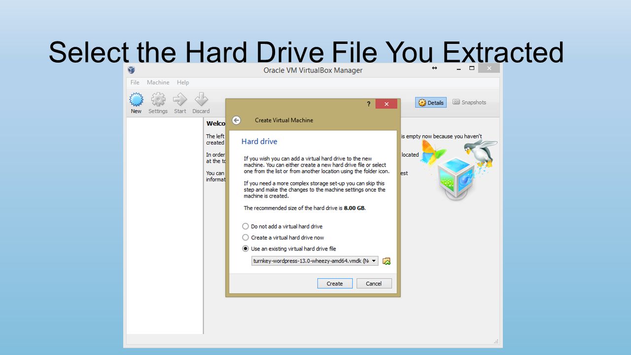 Select the Hard Drive File You Extracted
