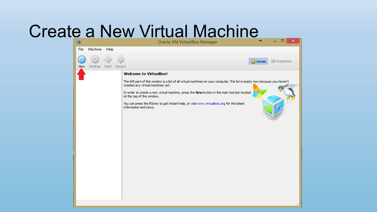 Create a New Virtual Machine