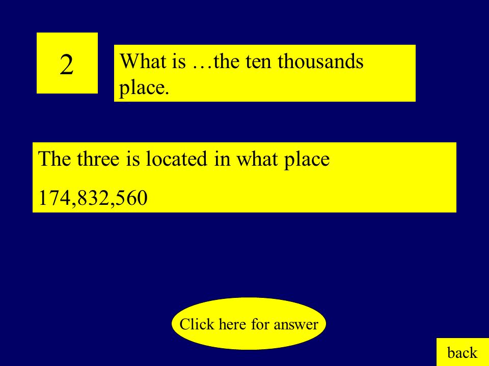 1 12 x ___ = 84 What is …7 Click here for answer back