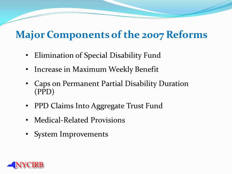 New York Workers Compensation Reforms And Their Impact On Loss 3 Elimination