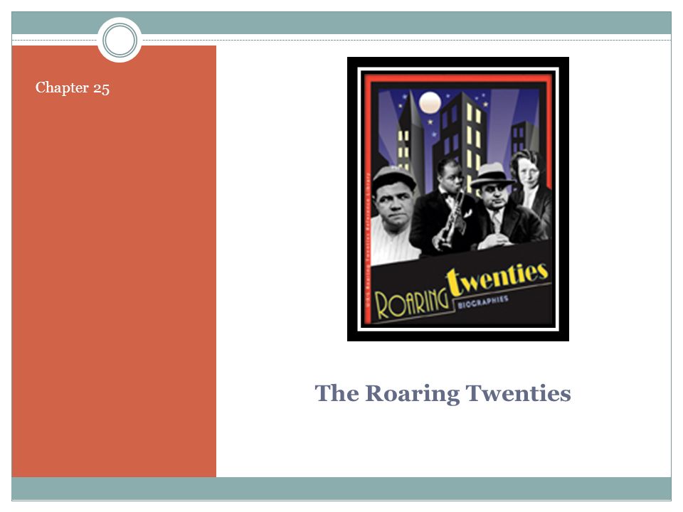 The Roaring Twenties Chapter 25