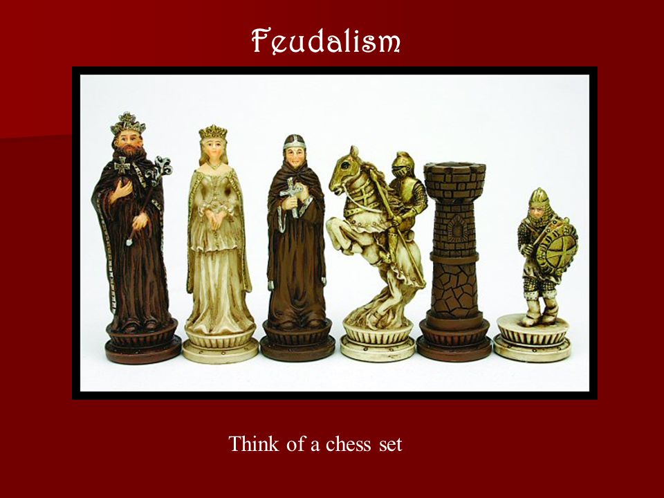 Feudalism Think of a chess set