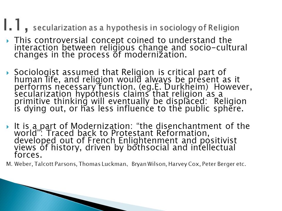Modernization Essay