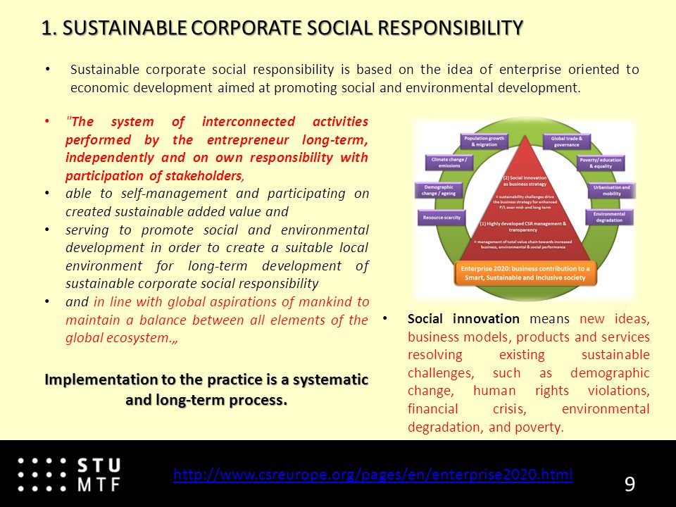csr framework value1 corporate social