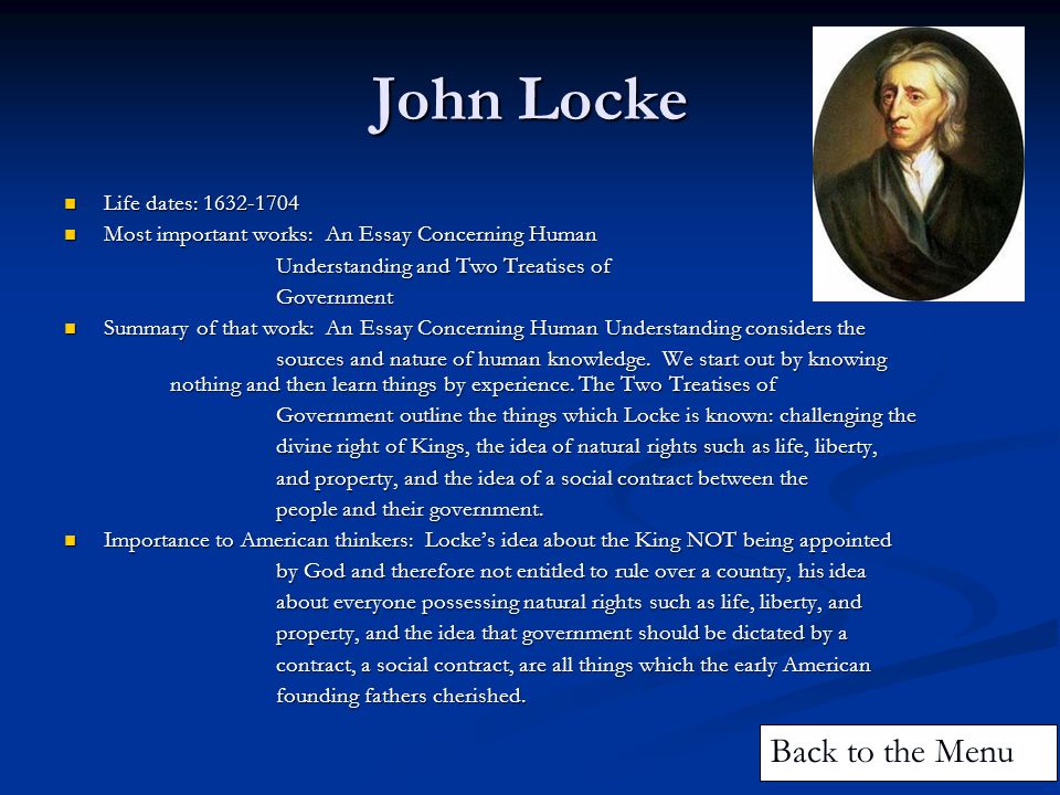 locke essay concerning human understanding full text A short summary of john locke's essay concerning human understanding this free synopsis covers all the crucial plot points of essay concerning human understanding. locke essay concerning human understanding full text A short summary of john locke's essay concerning human understanding this free synopsis covers all the crucial plot points of essay concerning human understanding.