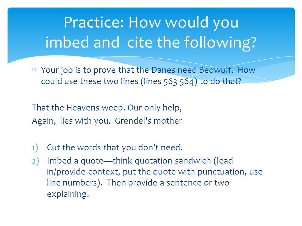 Quote In An Essay