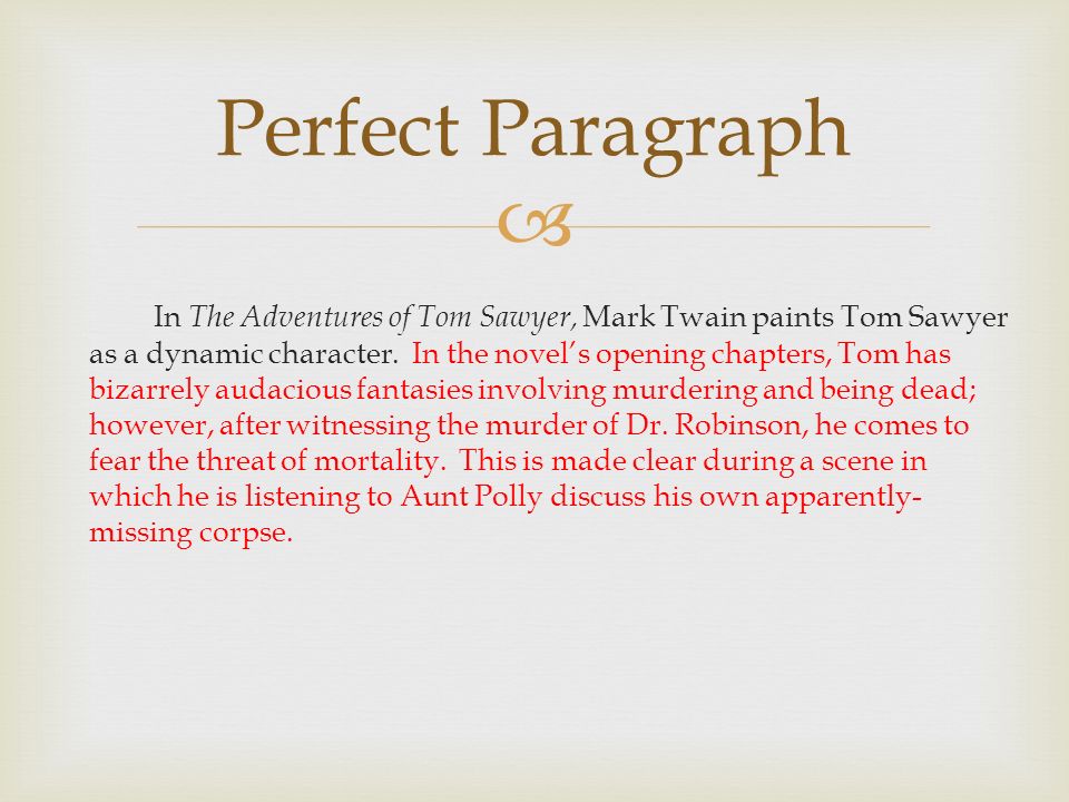 the adventures of tom sawyer thesis statement the adventures of tom sawyer thesis statement