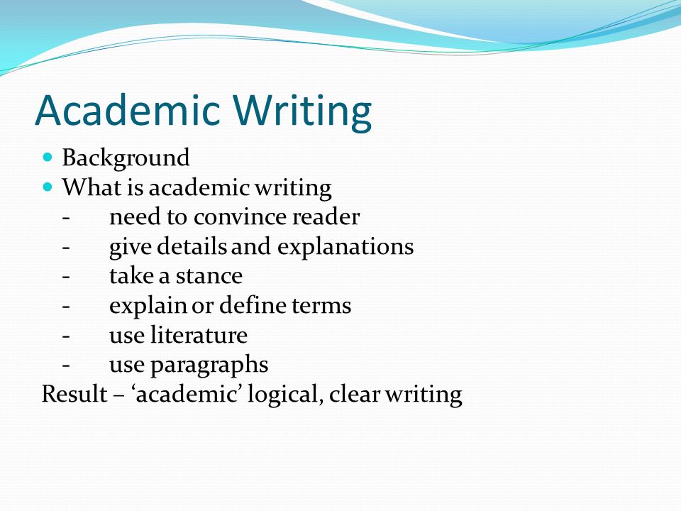 Academic Essay