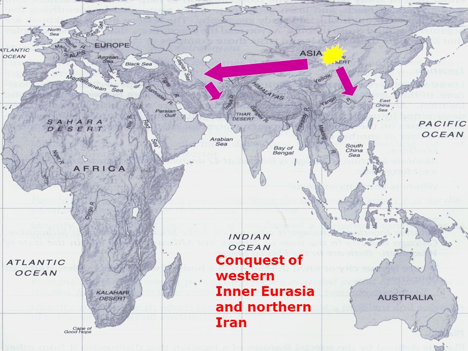 Conquest of western Inner Eurasia and northern Iran
