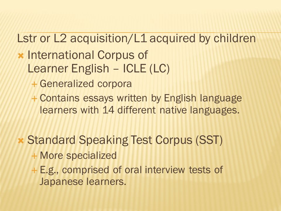thesis statement about learning english thesis statement about learning english